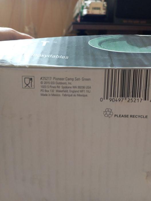 Набор посуды для походов и рыбалки