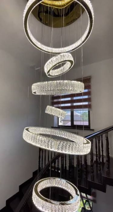 Установка люстр!