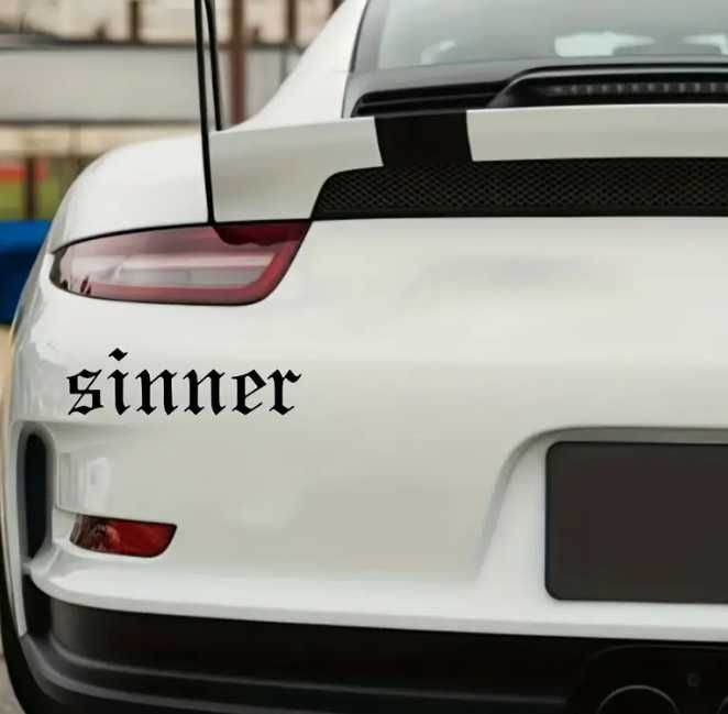 Стикер "Sinner"*