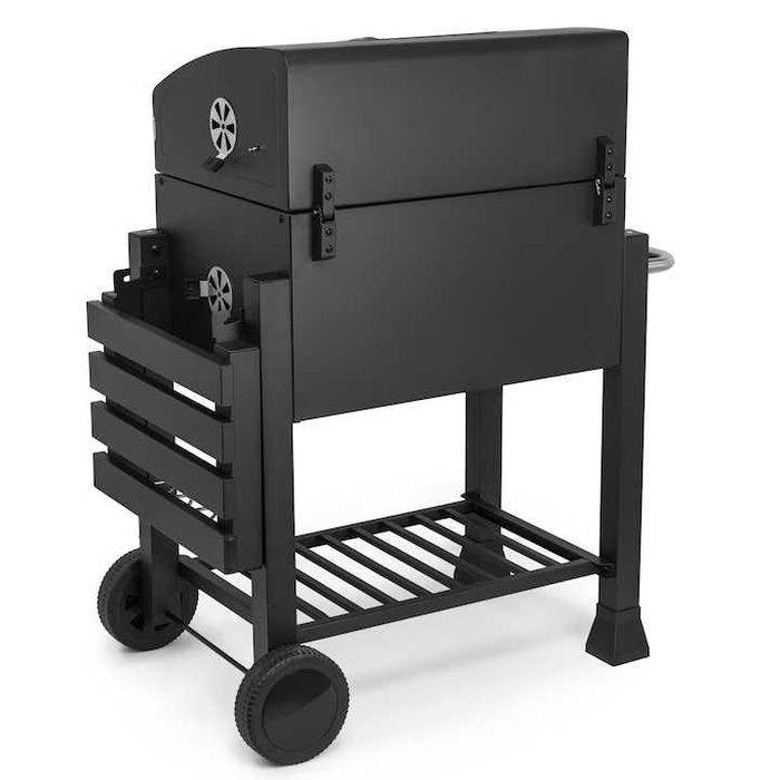 Gratar pe Carbune Profesional Mr. Grill, Dimensiune L- Negru