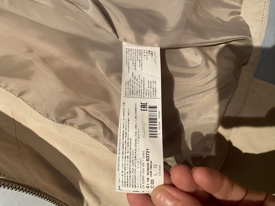 Geaca pile naturala Mango