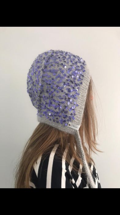 Чепчик с пайетками. Паутинка кофта мохер шелк состав.