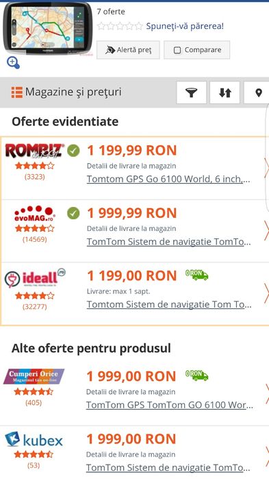 Navigatie*TOMTOM*Auto*Camion*Tir*Masina*Microbuz*Gps TomTom Camioane