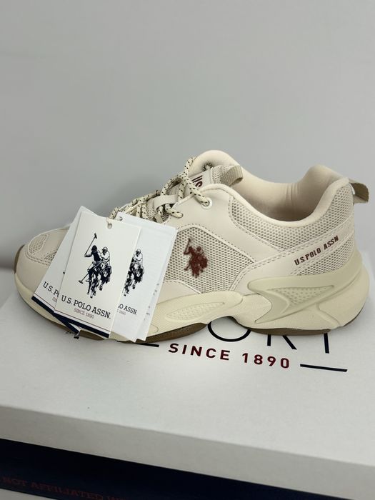 U.S. Polo ASSN, Pantofi Sport Bej