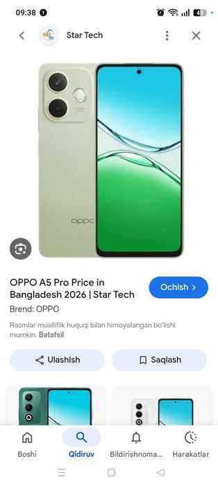 Oppo A5pro sotiladi