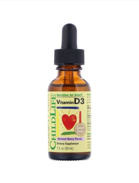 Капли Д3 с рождения.