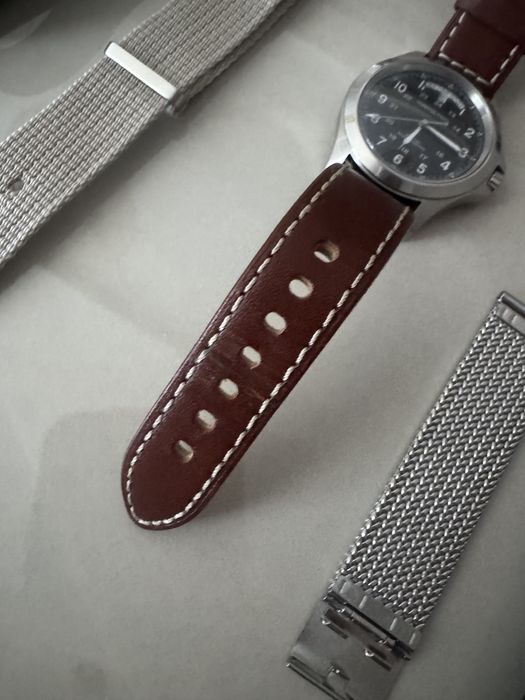 Hamilton Khaki Field King Auto Day-Date Black Dial 40 MM Watch
