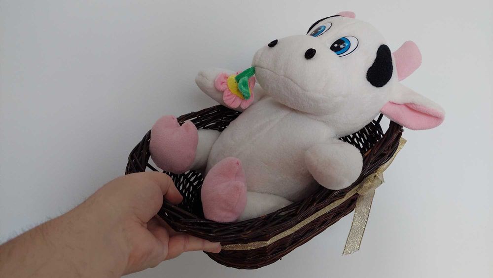 clarabelle cow jucarie plus cosulet trestie