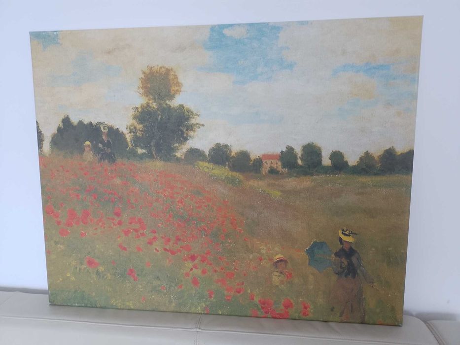 Câmpul de maci, Argenteuil, Claude Monet–Reproducere, pictură în ulei