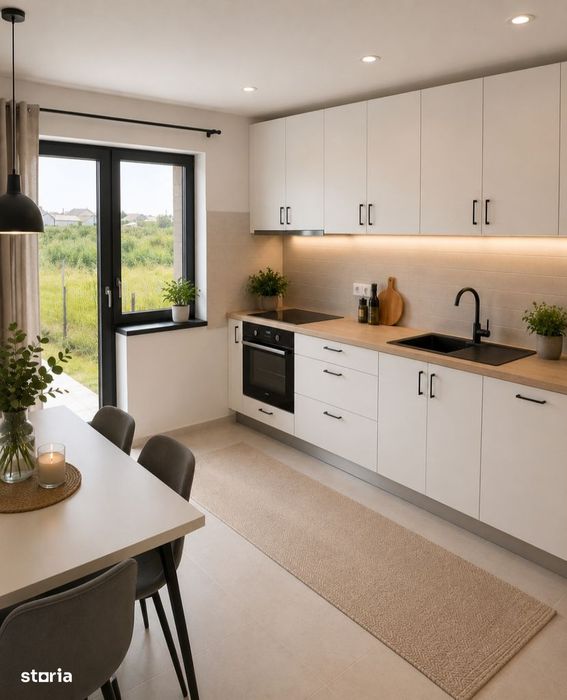 Casă tip duplex modernă în Sângeorgiu , confort, spațiu și eleganță