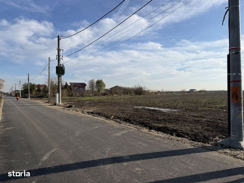 Teren de vânzare 10.000 mp – Ciorogârla, Strada Lacului – zonă premium