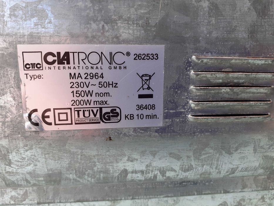 Feliator CLATRONIC Germania electric pentru mezeluri pâine brânzeturi