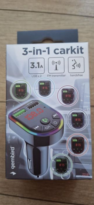 Трансмитер с Bluetooth и Usb зарядно