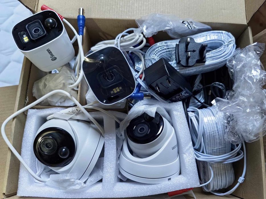 Камери  Swann 4бр за външно ползване със видео и звук