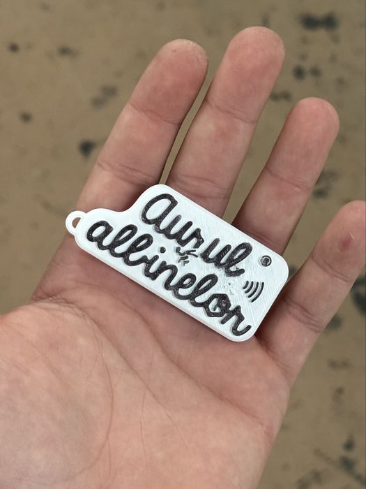Breloc personalizat cu cip NFC