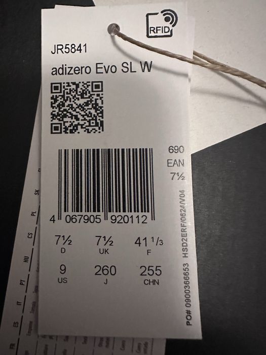 Adidas Adizero Evo