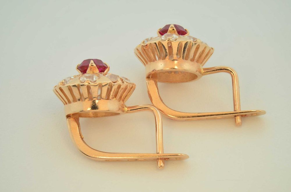 Серьги СССР  583 пробы