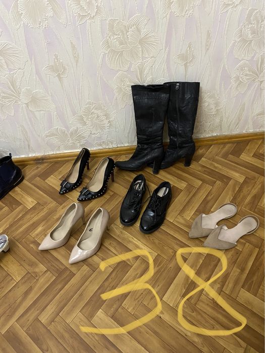 Продам много новой женской обуви цена за все пар!