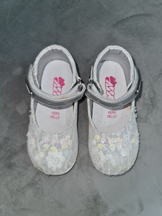 Pantofi fete fetite eleganti ASSO marimea 22 ca NOi