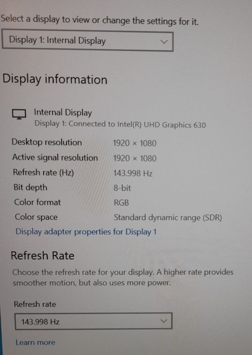 Laptop Gaming Lenovo Legion Y530 / intel core i7/144hz/GTX1050Ti/512gbssd/16gbram/15.6inchi