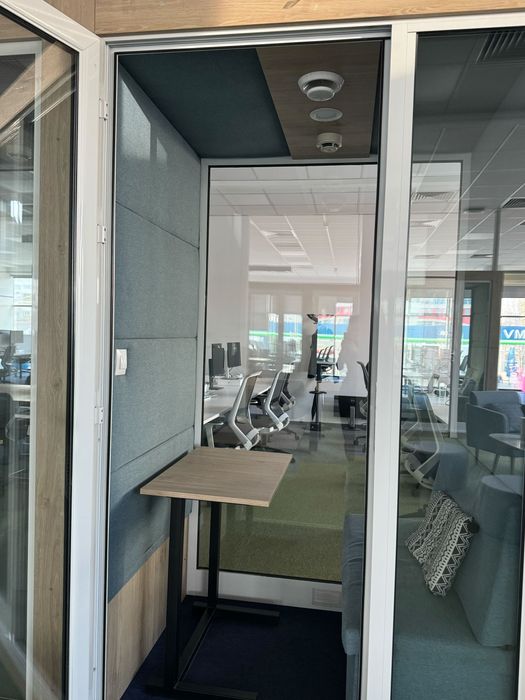 Акустични офис кабини / телефонни кабини - 6 бр. шумоизолирани