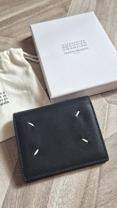 Portofel Maison Margiela Grained Leather Bifold