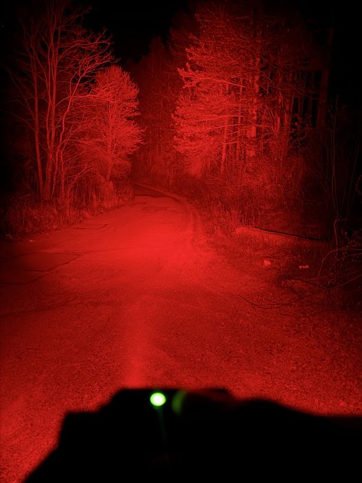 Acebeam H35 | Челник за широко панорамно осветяване | 5 ядра | Бяла и Червена светлина
