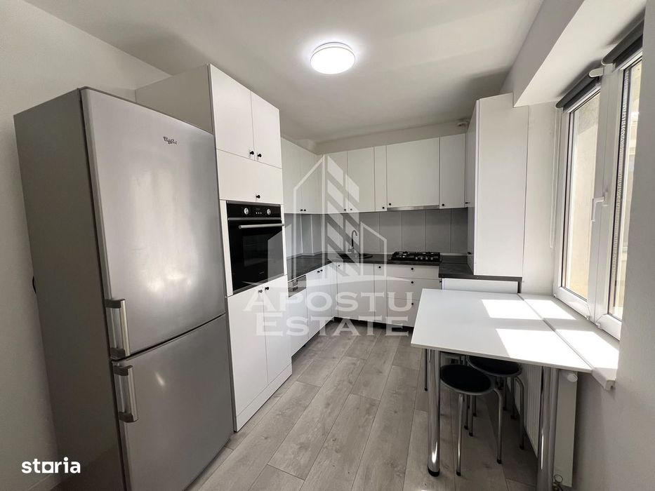 Apartament cu 2 camere de inchiriat, centrala proprie, zona Fabric
