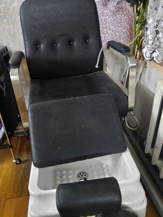 парикмахерская кресло-мойка