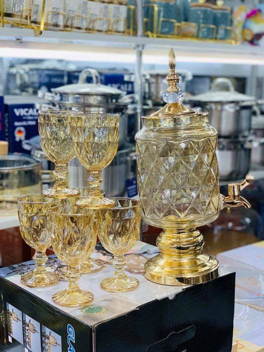 Samovar + 6ta fujer sifatli