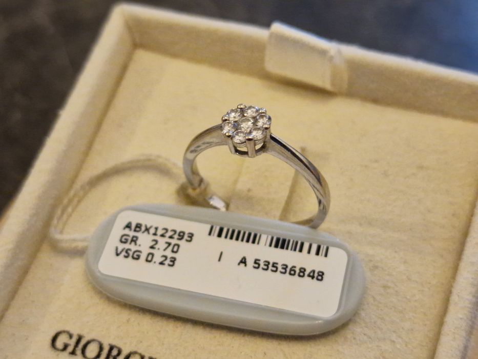 Inel de Logodan cu Diamante