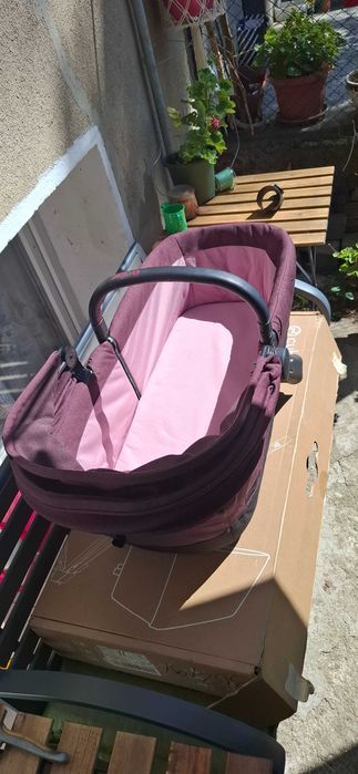 Намалена! Cybex Priam Lux Platinum - комплект + 2 летни коша