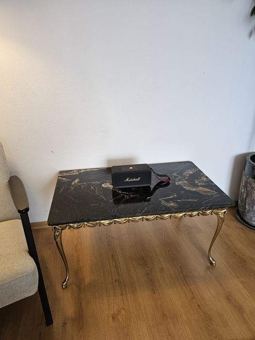 Masuta de cafea granit tratat si bronz