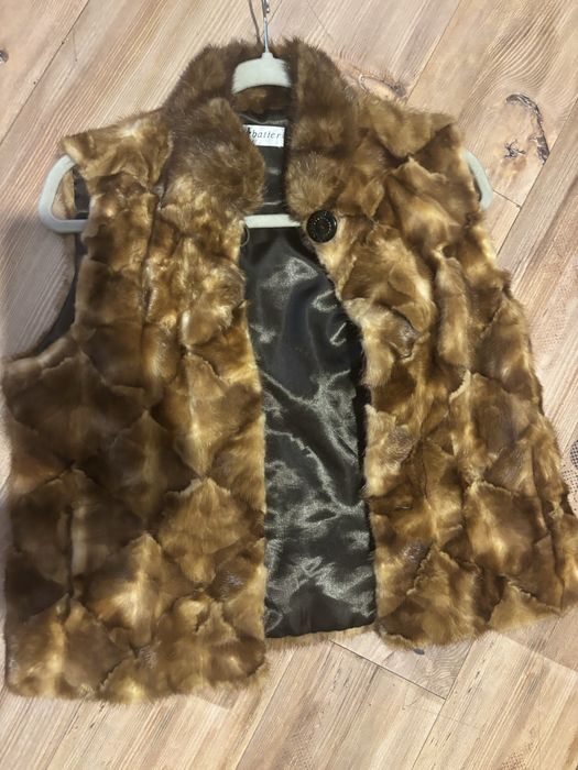 Елек естествен косъм норка