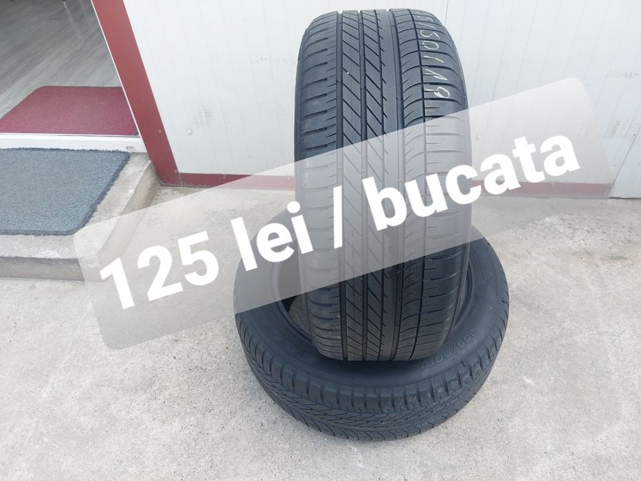 150 lei bucata! Doua anvelope de vara 255 50 r19 Goodyear
