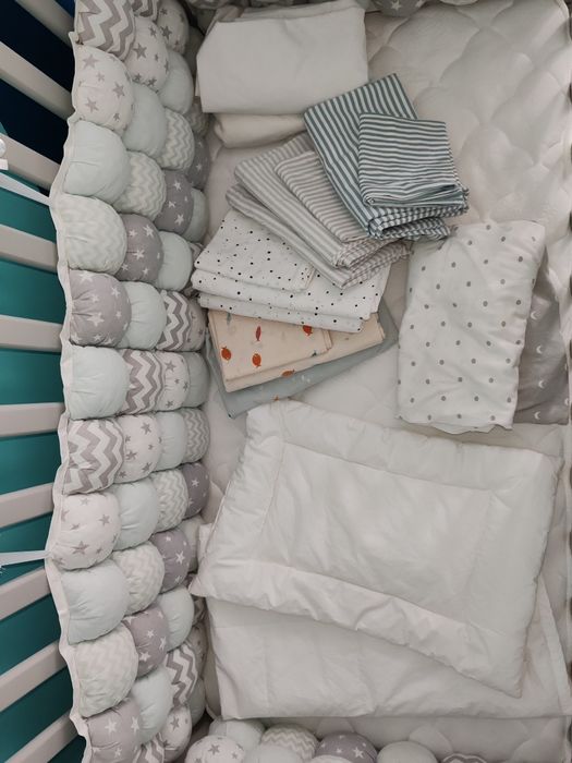 Детска кошара IKEA сива