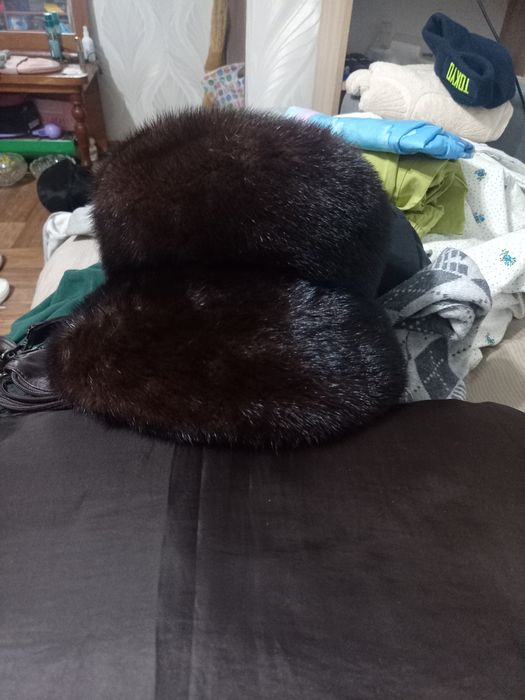 Продам шапку норковую