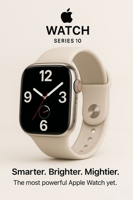 Apple Watch 10 Jet Black/Silver/Gold