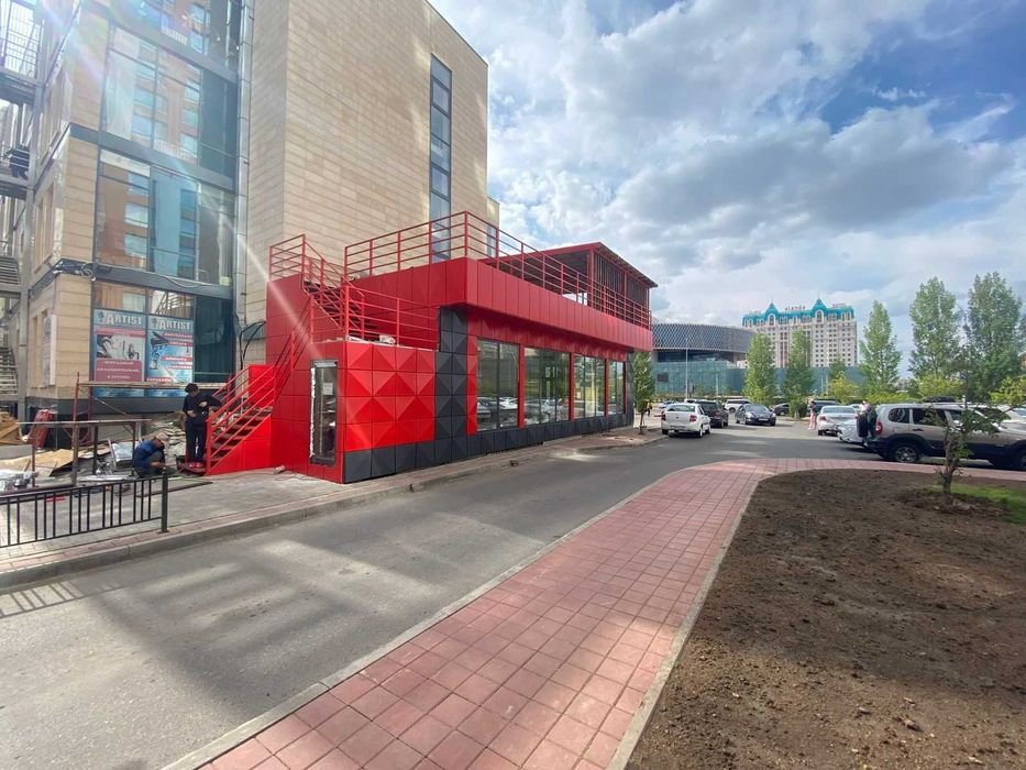 Торговый павильон 15м*5м (2 этажа)