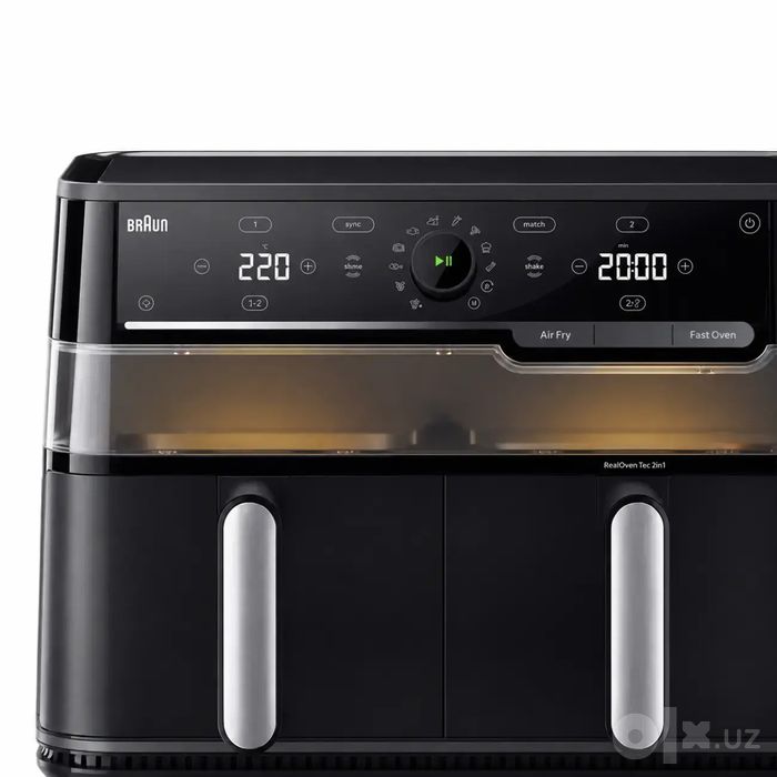 Аэрогриль Braun TwinCook 5 TD5053IBK, 10 л, 2800 Вт
