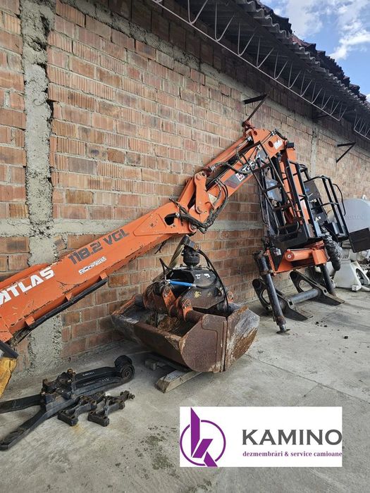 braț excavator + cupa , complet hidraulic