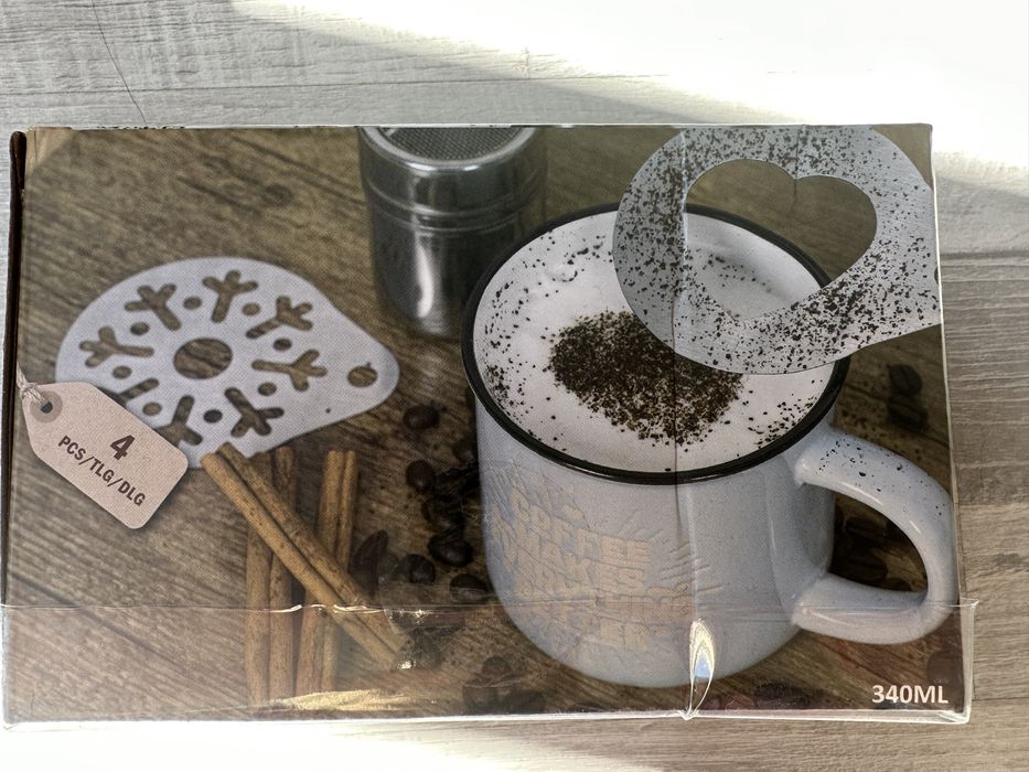 Комплект за мляко и канела