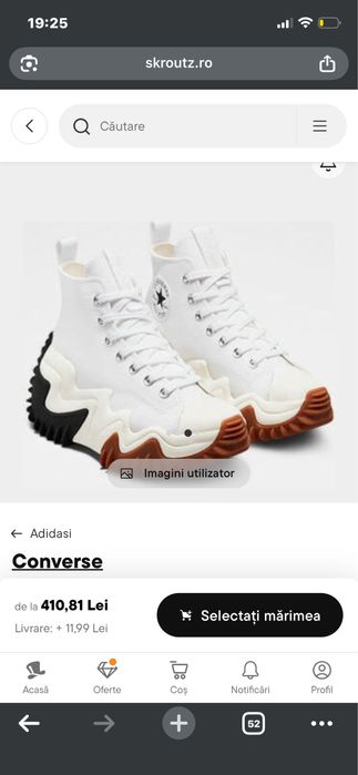 Adidasi convsrse noi