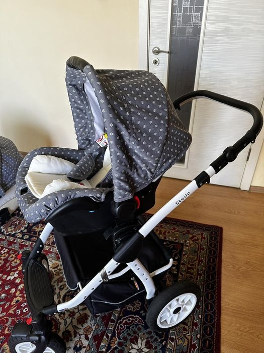 Бебешка количка 3в1 STELLA ROMA