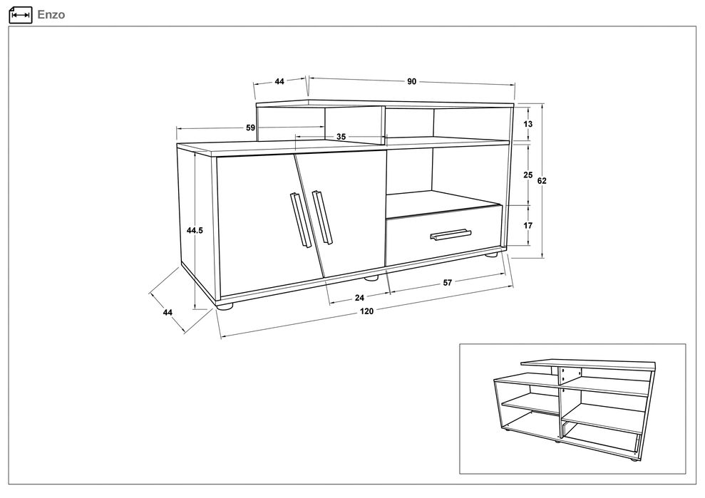 ТВ  модул  Енцо,