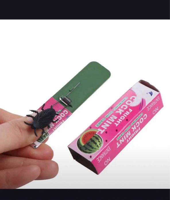 игрушка розыгрыш прикол жвачка сюрприз