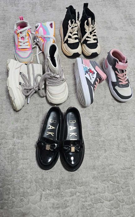 Детски ботуши и обувки за момиче 30/21 и 32 номер Zara, adidas