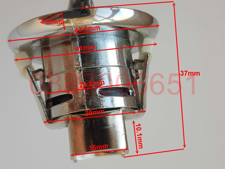 Емблема преден капак Мерцедес Бенц Mercedes-Benz W202 W210 W220 W212