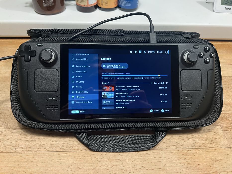 Vand Steam Deck 256 GB LCD