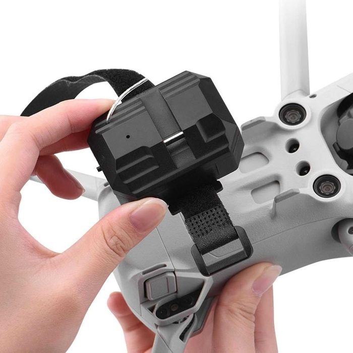 Qsvbeeqj Механизъм за доставка за дронове с дистанционно за 4K, каишка